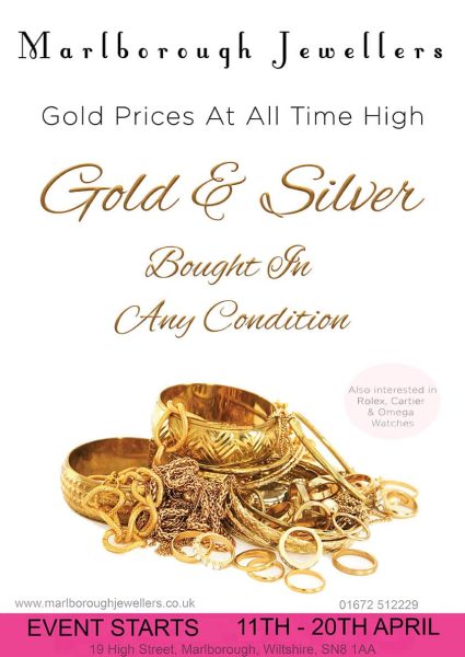 Gold Buying Event Marlborough Jewellers